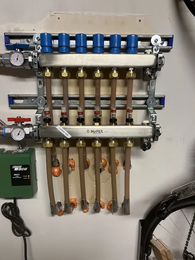 Plumber performing Leak Detection at a residential property in Shelley